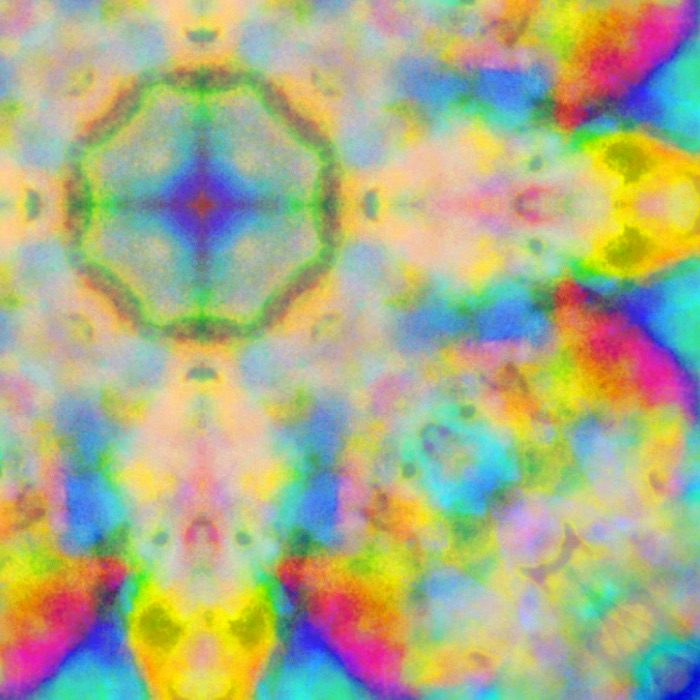 Mandala 01 — center close-up